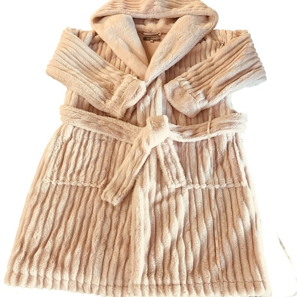 PRETTY YOU LONDON DREAMS WOMEN’S SOFT PINK LUXURIOUS ROBE SIZE S/M - Picture 12 of 12